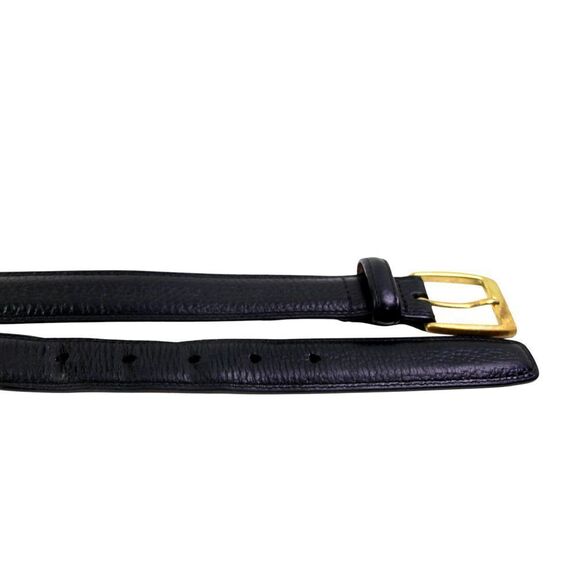 Cole Haan BLACK GENUINE LEATHER 1 1/8"Wd CASUAL DRESS MEN'S BELT Sz 38/95 (t21 - Picture 13 of 15